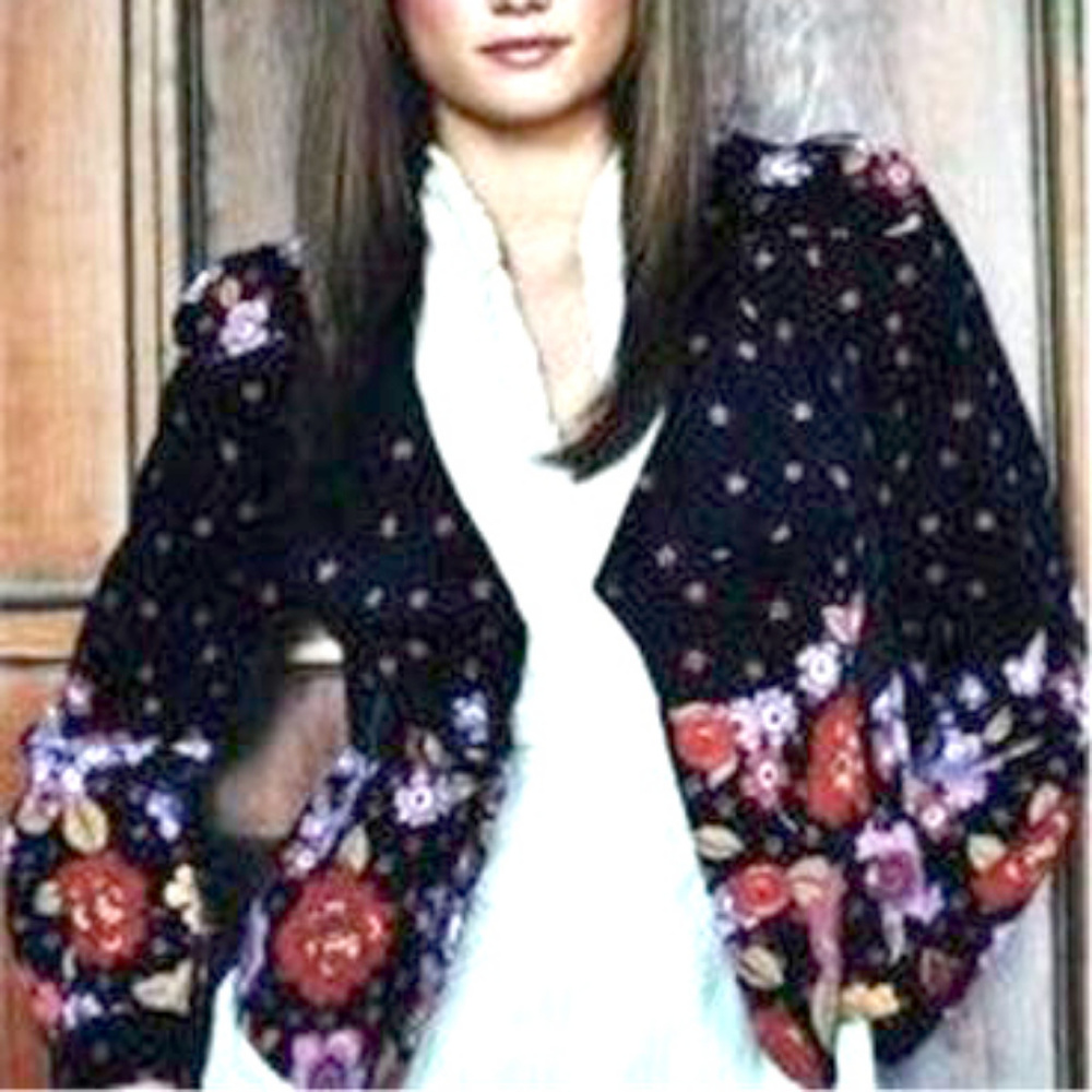 Elevenses Moonlit Petunia Jacket Corduroy